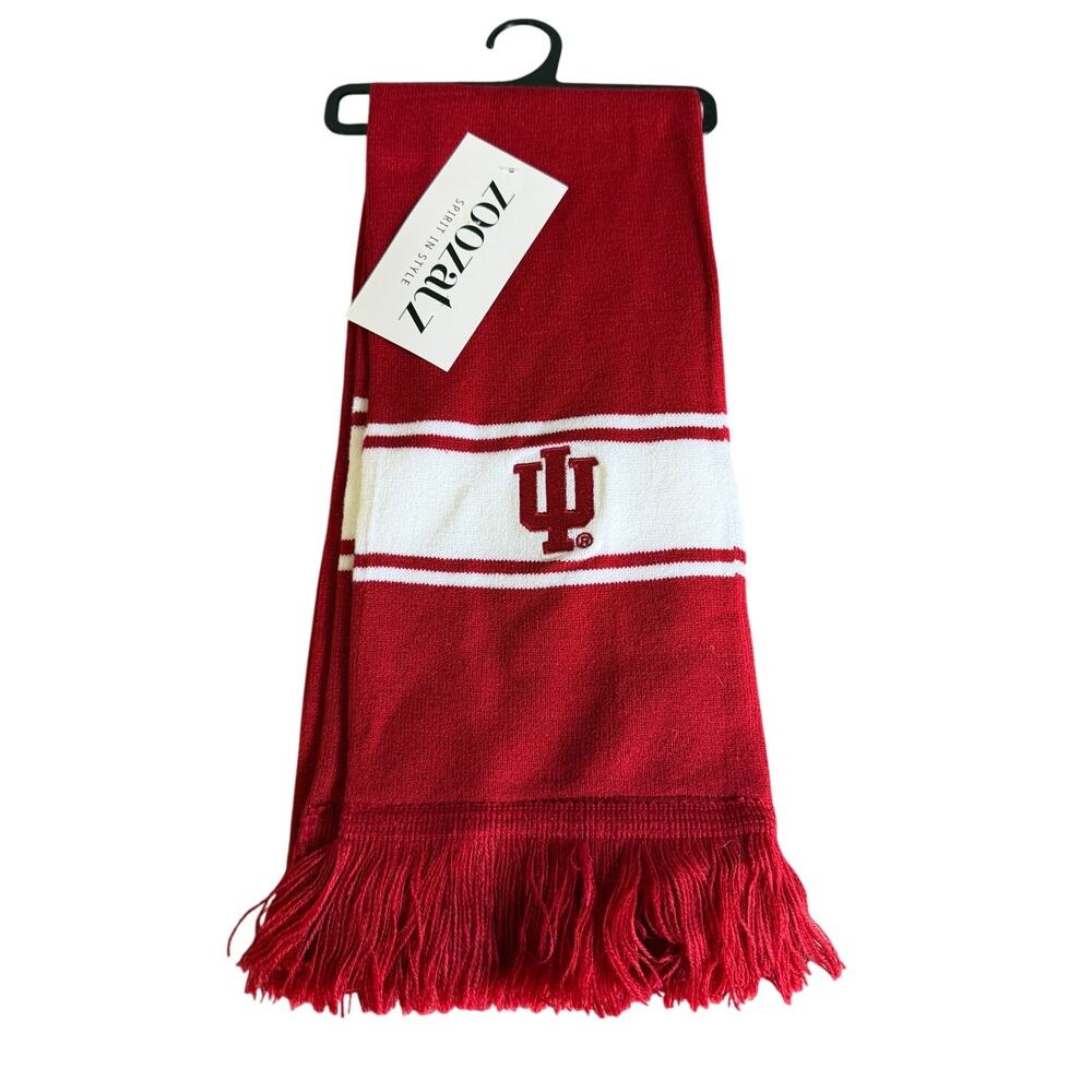 NWT Indiana University Hoosiers Scarf